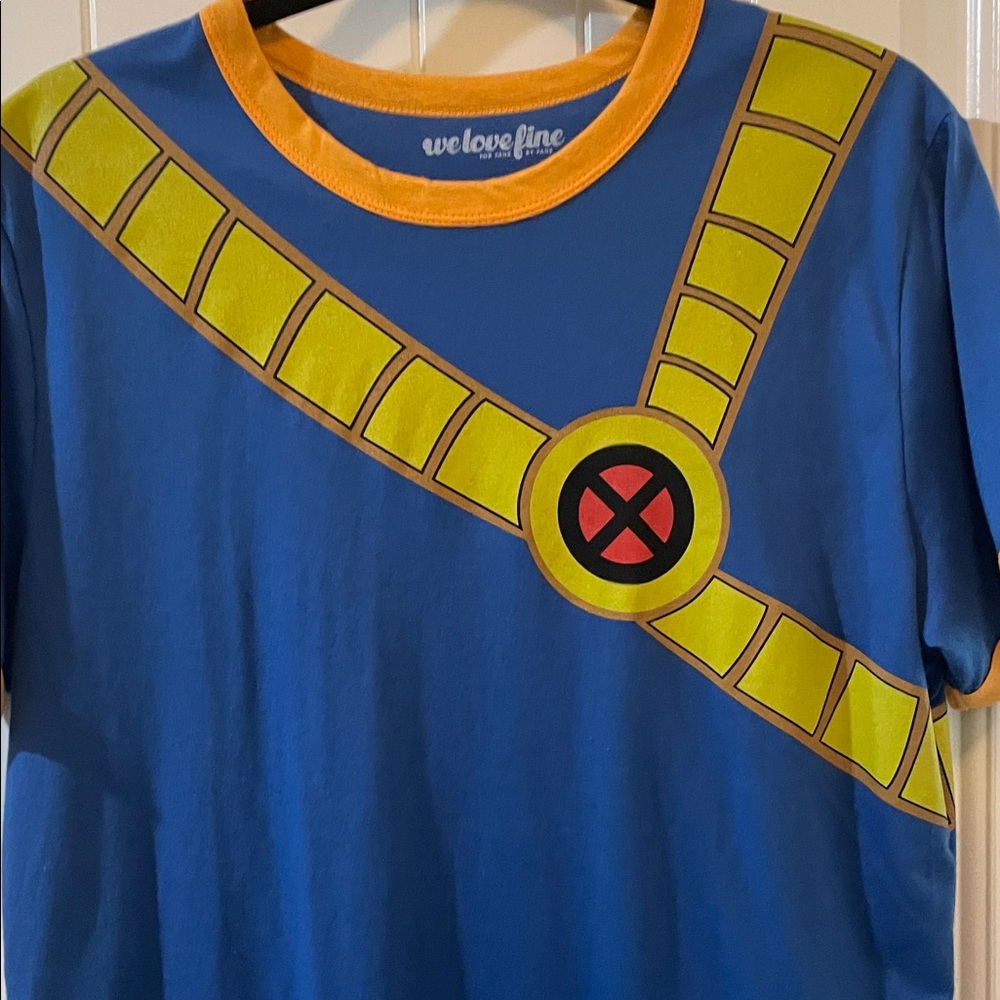Marvel X-men cyclops blue/ylw T-Shirt